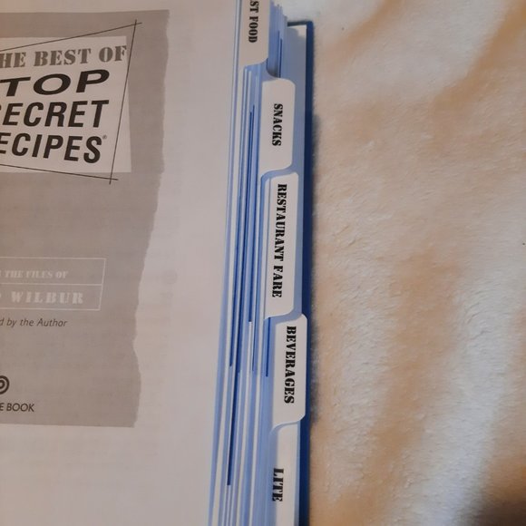 The Best of Top Secret Recipes Cookbook. Like New never used. - Picture 3 of 4